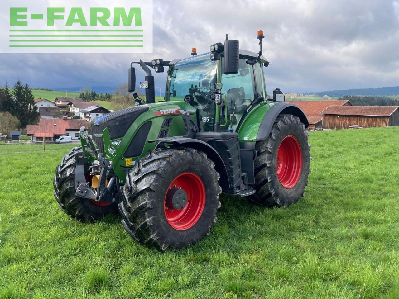 Traktor Türe ait Fendt 722 vario profi+, Gebrauchtmaschine içinde NEUKIRCHEN V. WALD (resim 1)