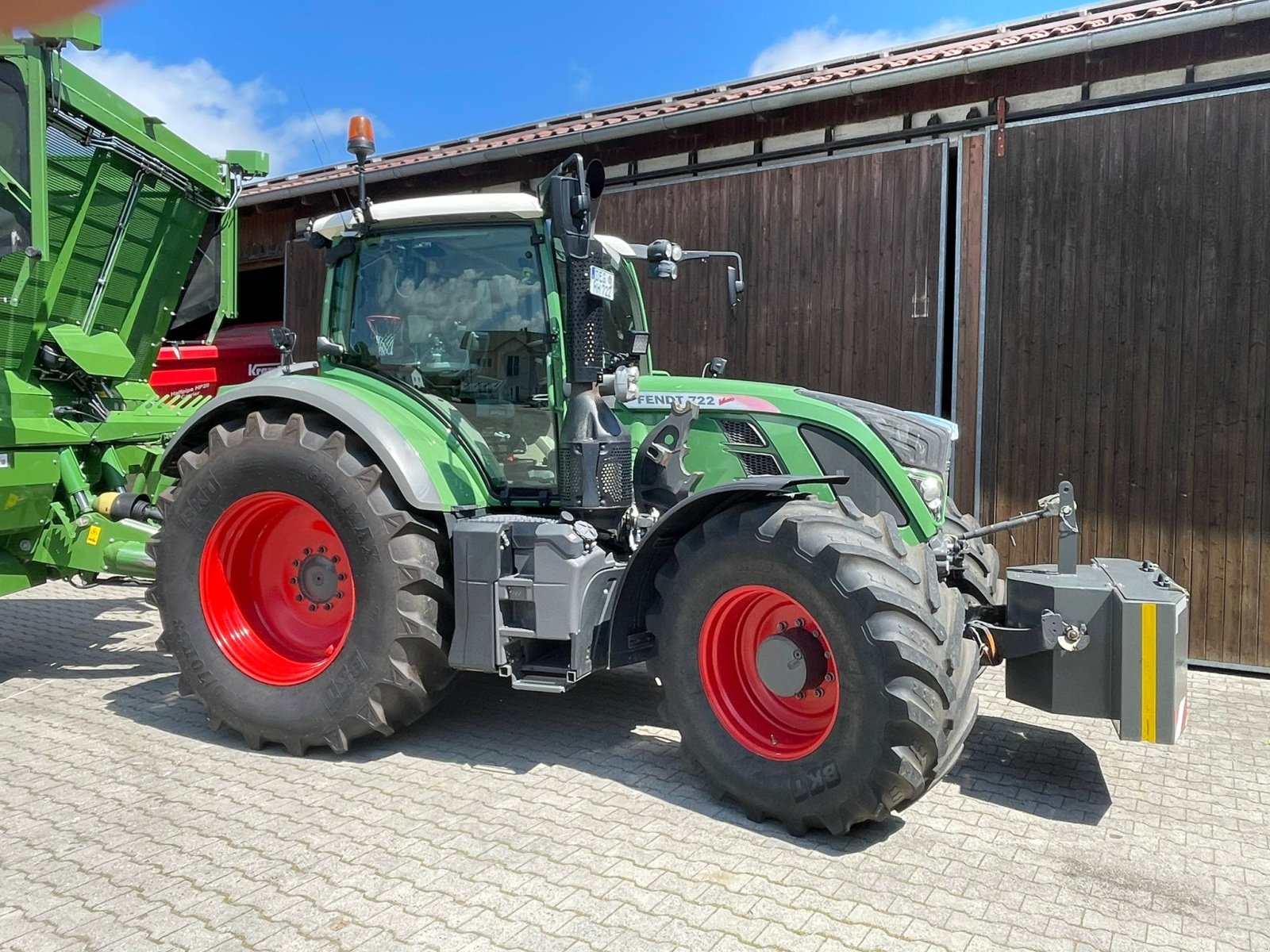 Traktor типа Fendt 722 Vario Profi, Gebrauchtmaschine в Osterhofen (Фотография 2)