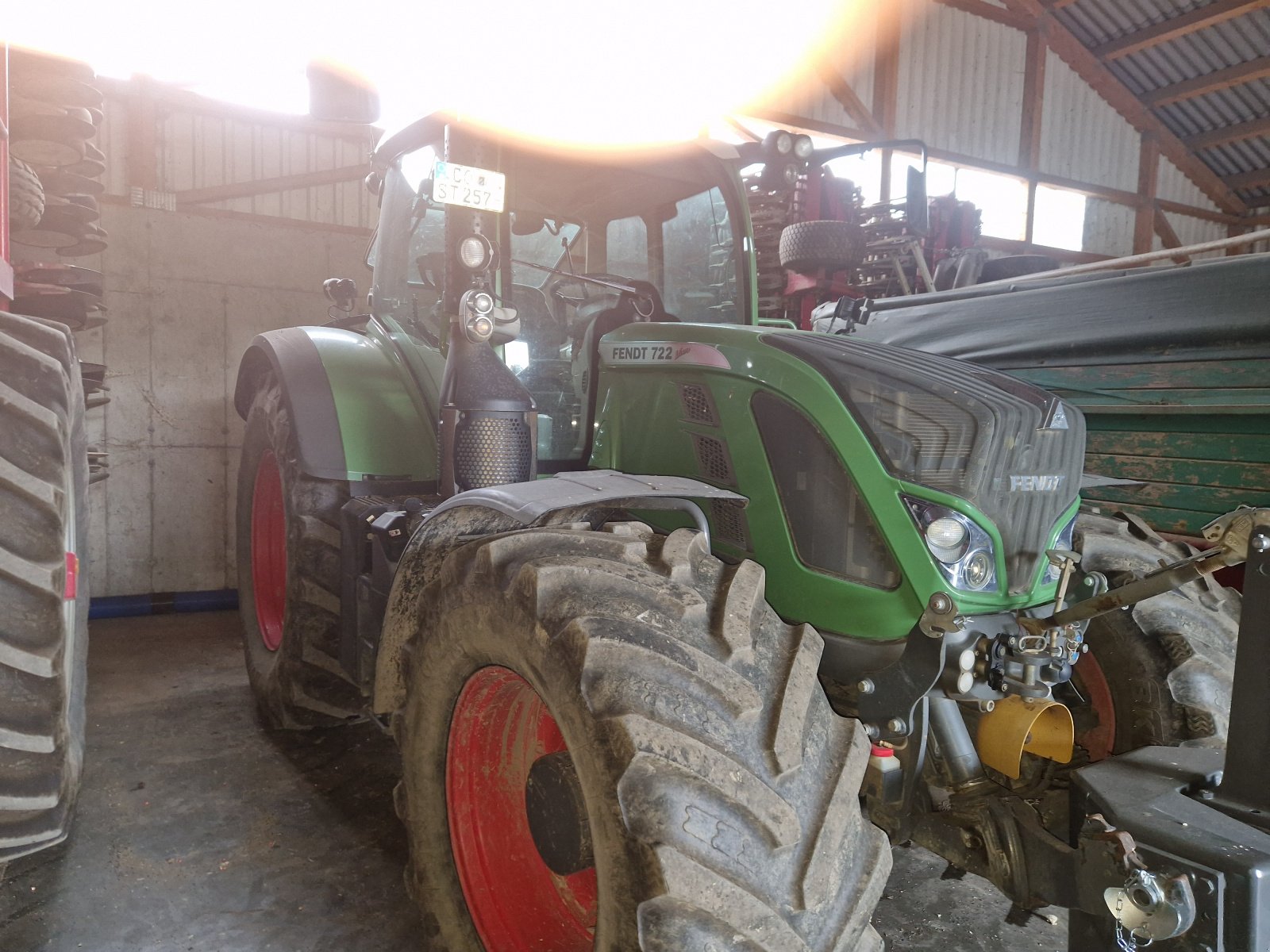 Traktor typu Fendt 722 Vario ProfiPlus, Gebrauchtmaschine v Rödental (Obrázek 1)