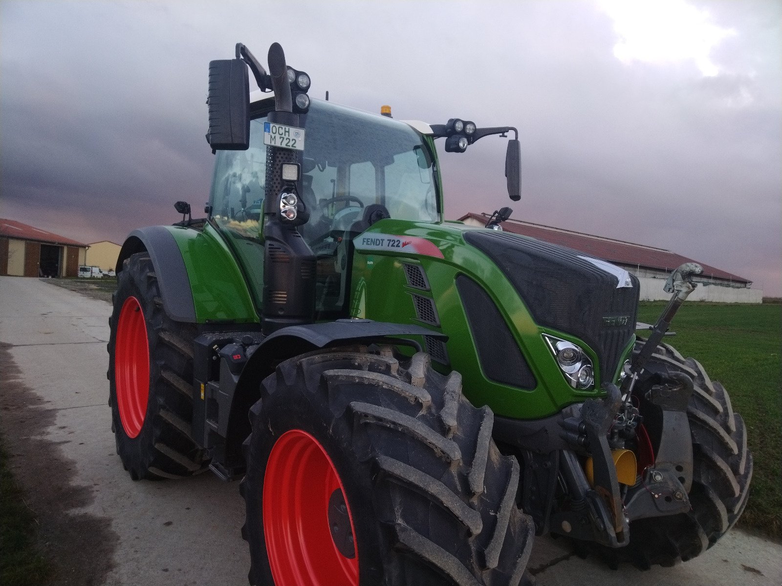 Traktor typu Fendt 722 Vario ProfiPlus, Gebrauchtmaschine w Riedenheim (Zdjęcie 1)