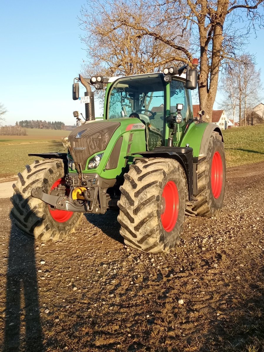 Traktor del tipo Fendt 722 Vario ProfiPlus, Gebrauchtmaschine In Mittelstetten (Immagine 7)