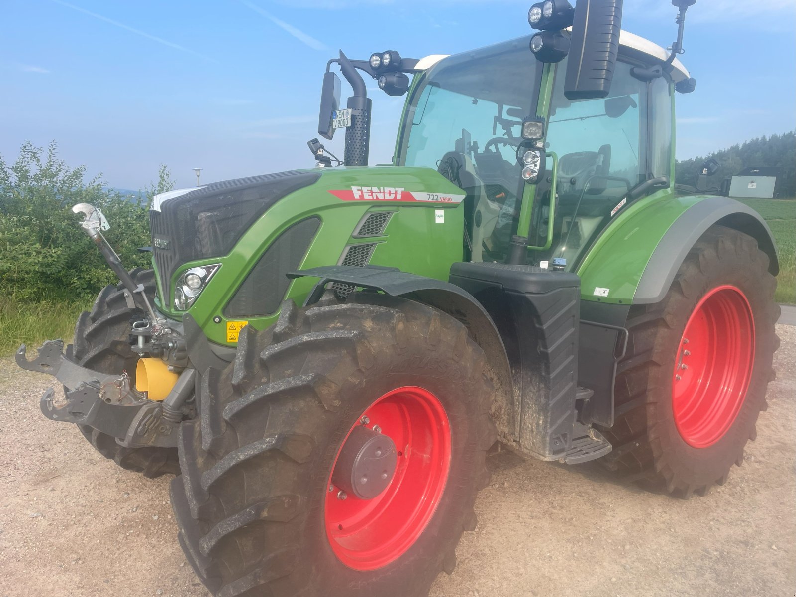 Traktor типа Fendt 722 Vario ProfiPlus, Gebrauchtmaschine в Neunburg (Фотография 2)