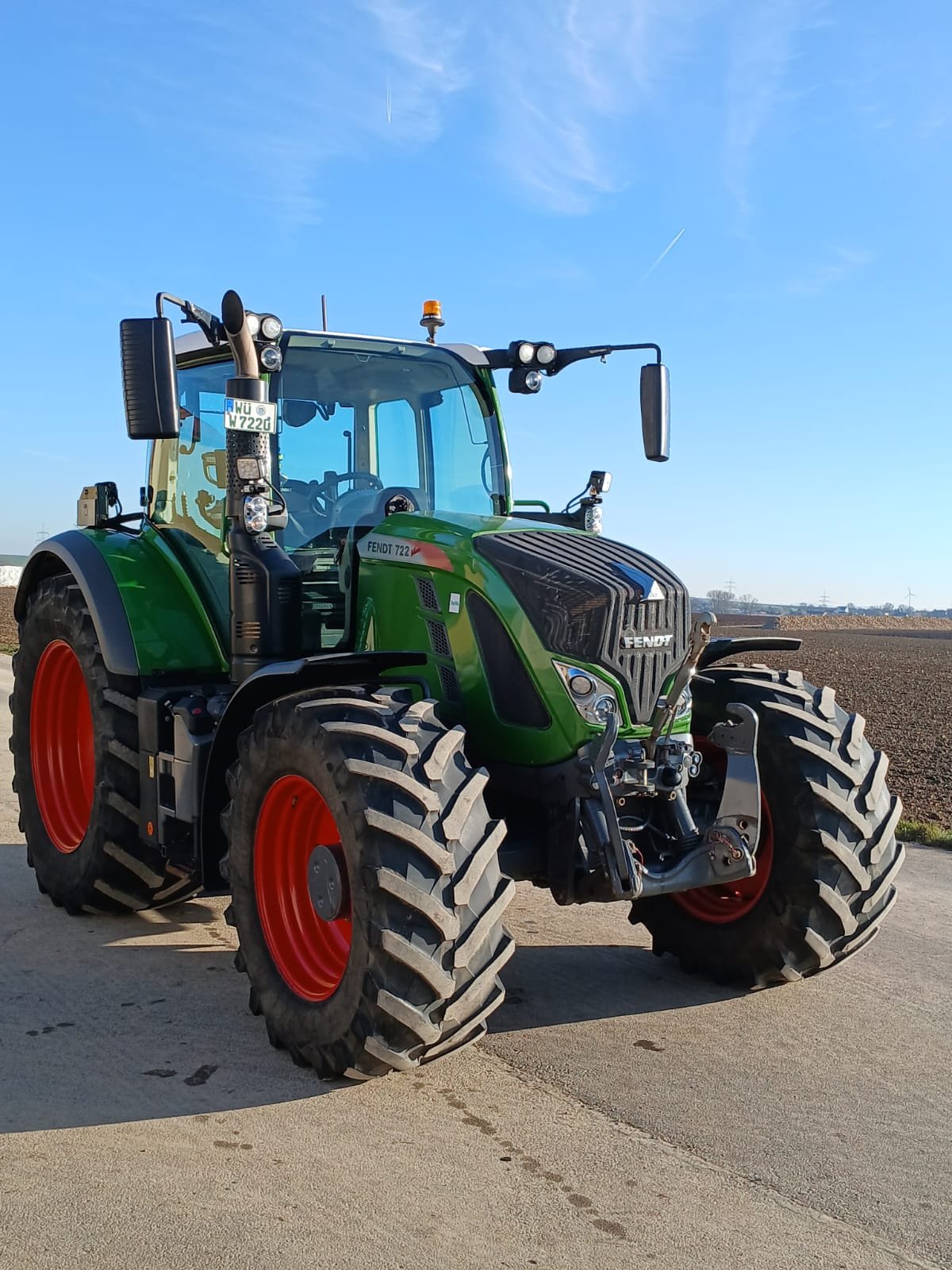 Traktor Türe ait Fendt 722 Vario ProfiPlus, Gebrauchtmaschine içinde Bergtheim (resim 2)