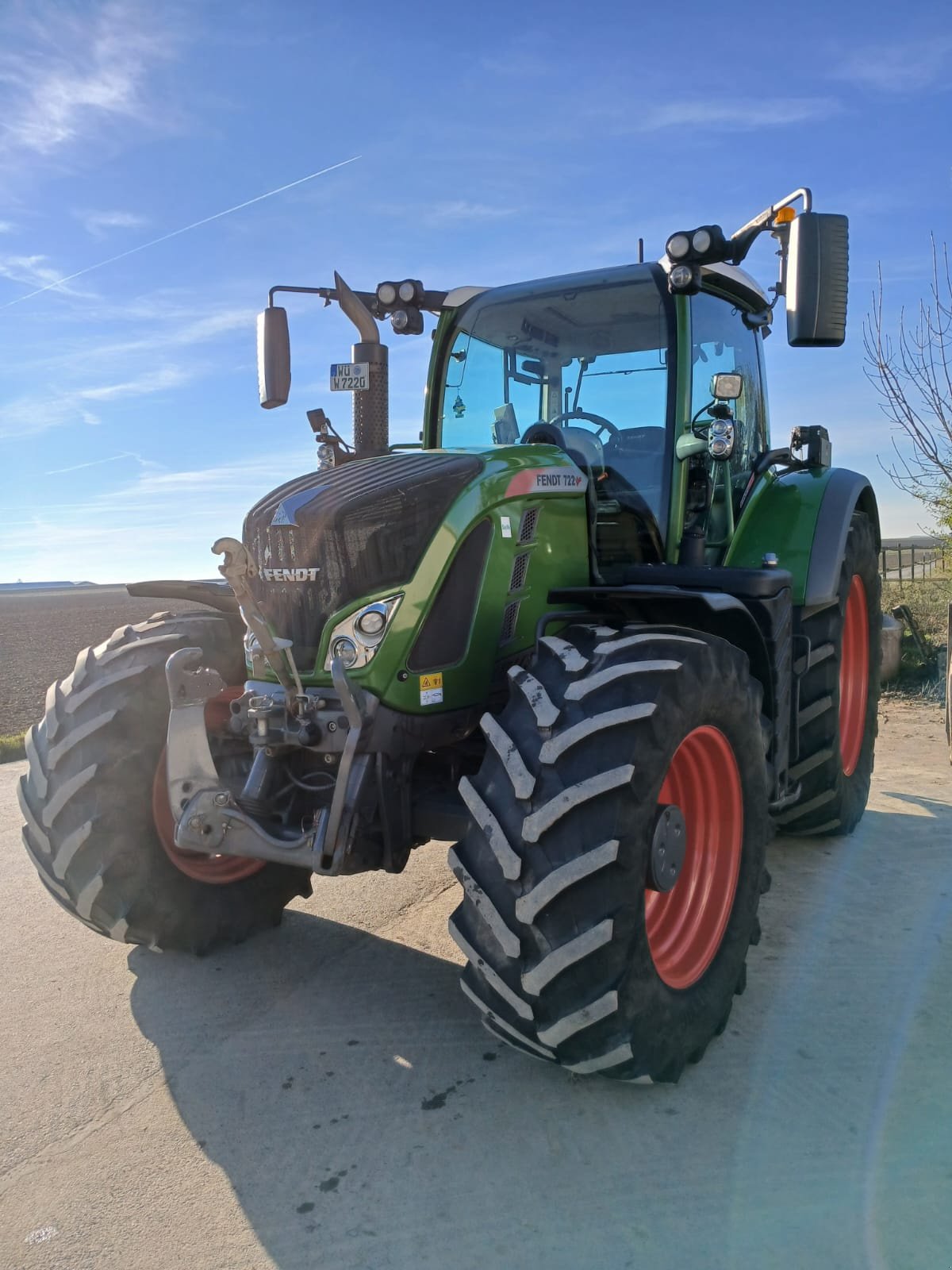 Traktor Türe ait Fendt 722 Vario ProfiPlus, Gebrauchtmaschine içinde Bergtheim (resim 3)