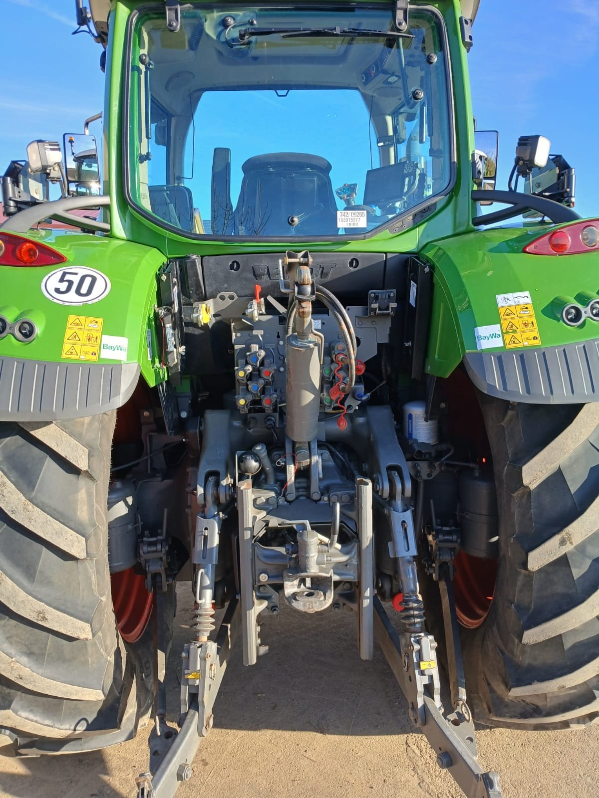 Traktor Türe ait Fendt 722 Vario ProfiPlus, Gebrauchtmaschine içinde Bergtheim (resim 4)