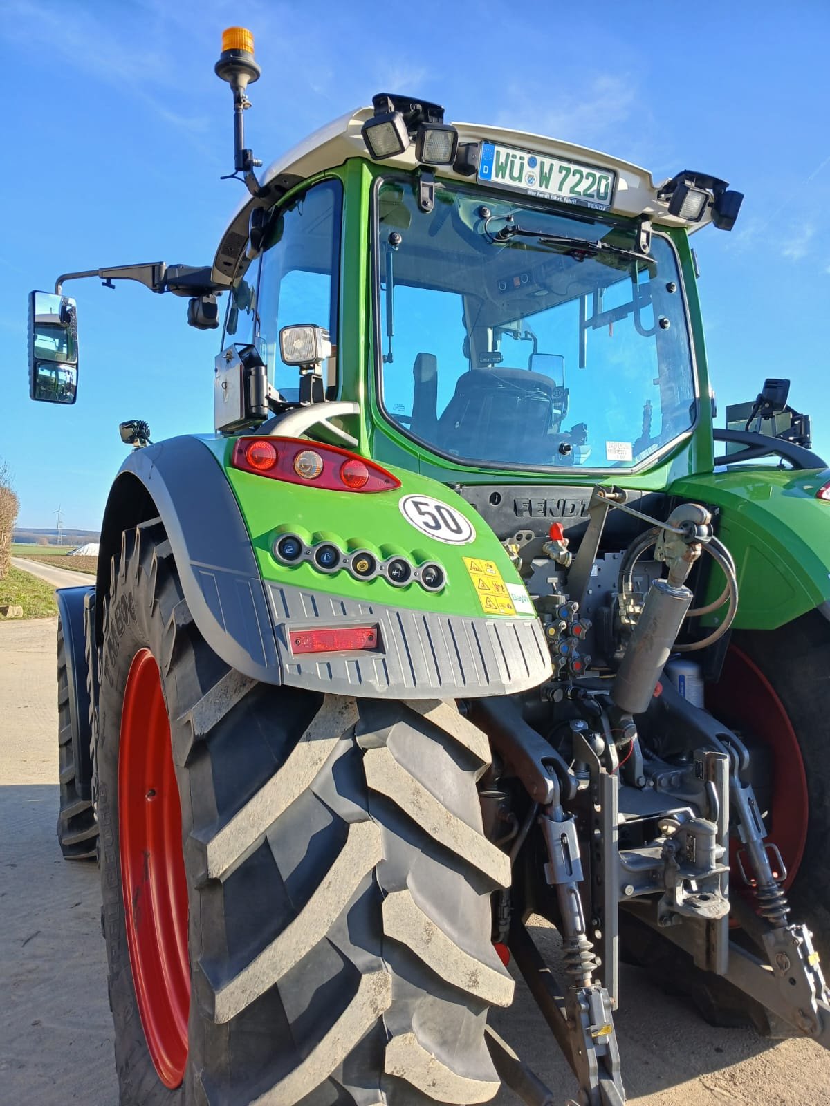 Traktor Türe ait Fendt 722 Vario ProfiPlus, Gebrauchtmaschine içinde Bergtheim (resim 6)