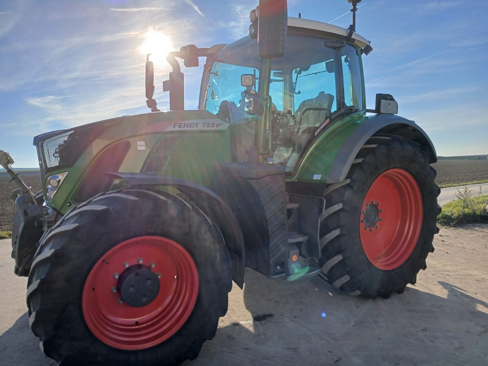 Traktor Türe ait Fendt 722 Vario ProfiPlus, Gebrauchtmaschine içinde Bergtheim (resim 7)