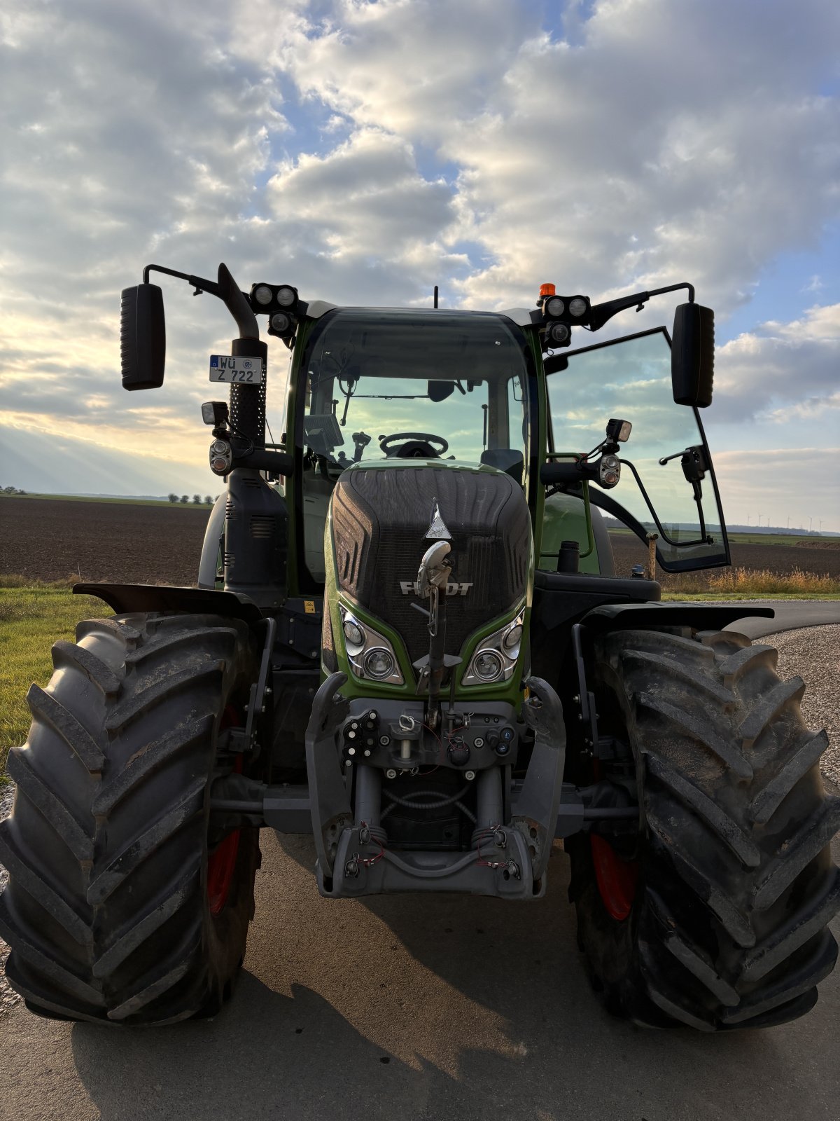 Traktor des Typs Fendt 722 Vario ProfiPlus, Gebrauchtmaschine in Gelchsheim (Bild 1)