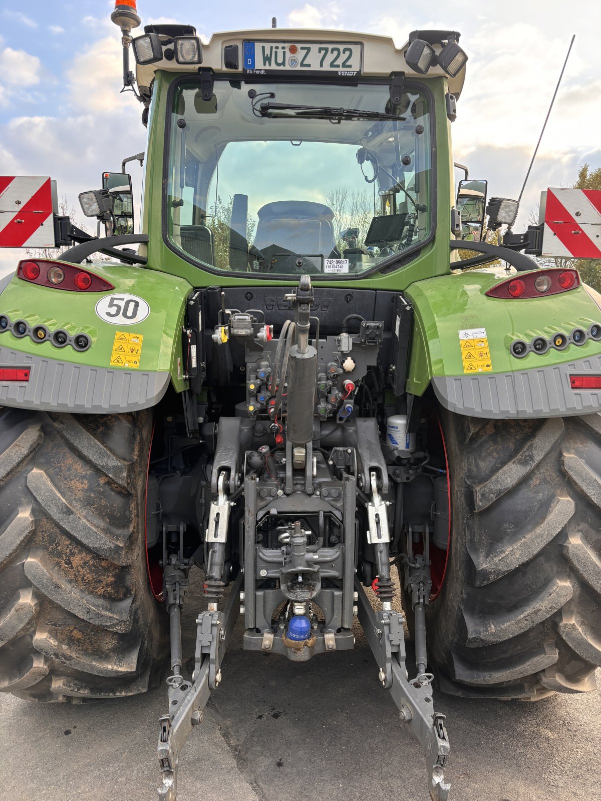 Traktor des Typs Fendt 722 Vario ProfiPlus, Gebrauchtmaschine in Gelchsheim (Bild 5)