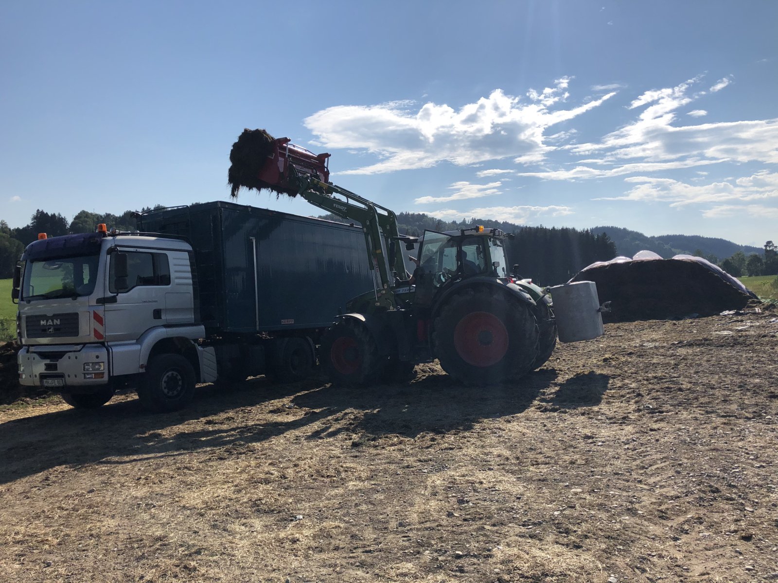 Traktor van het type Fendt 722 Vario ProfiPlus, Gebrauchtmaschine in Altusried (Foto 17)