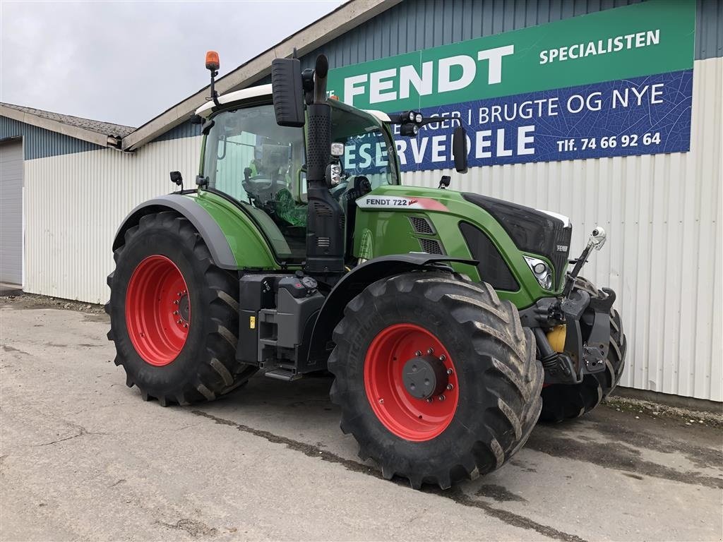 Traktor of the type Fendt 722 Vario S4 Profi Plus  Med Front PTO, Gebrauchtmaschine in Rødekro (Picture 5)