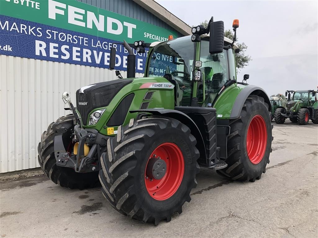 Traktor Türe ait Fendt 722 Vario S4 Profi Plus  Med Front PTO, Gebrauchtmaschine içinde Rødekro (resim 2)