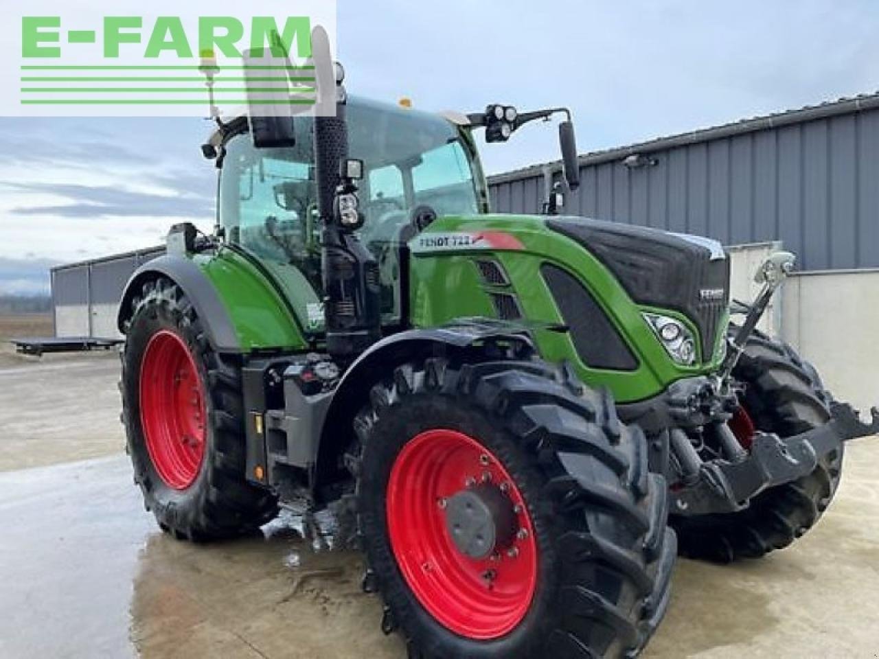 Traktor des Typs Fendt 722 vario s4 profi plus, Gebrauchtmaschine in MARLENHEIM (Bild 1)