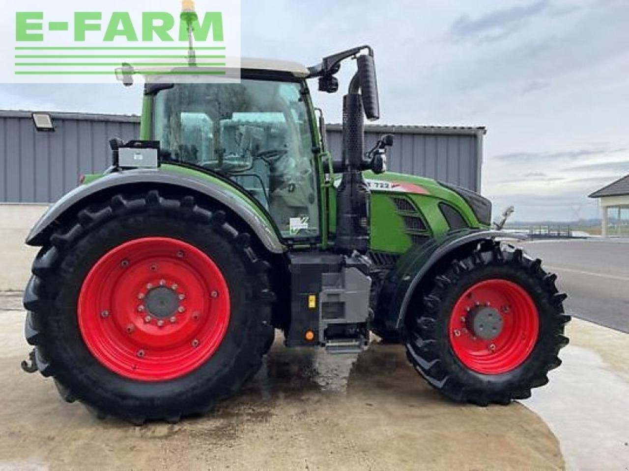 Traktor типа Fendt 722 vario s4 profi plus, Gebrauchtmaschine в MARLENHEIM (Фотография 4)