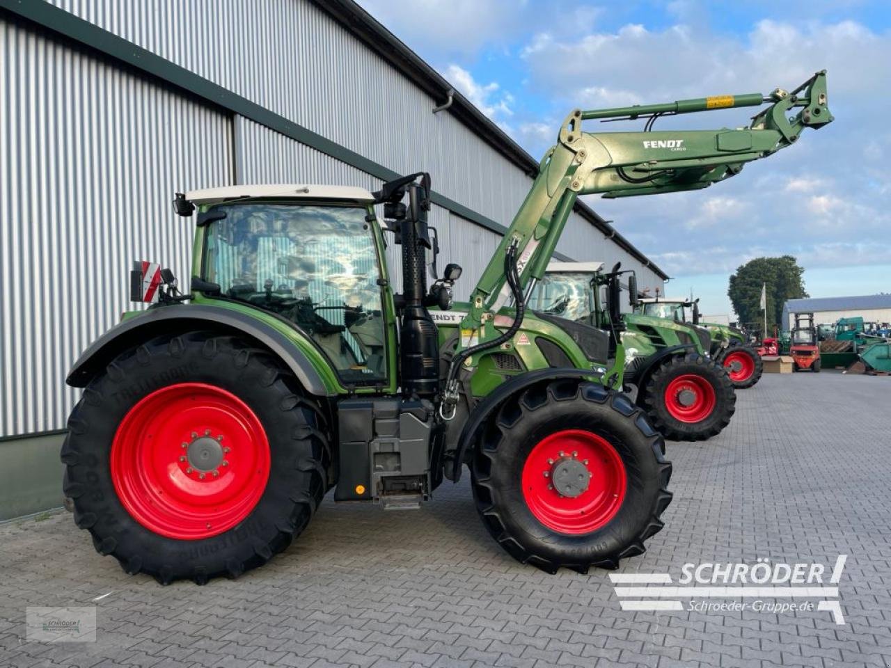 Traktor Türe ait Fendt 722 VARIO S4 PROFI PLUS, Gebrauchtmaschine içinde Wildeshausen (resim 2)