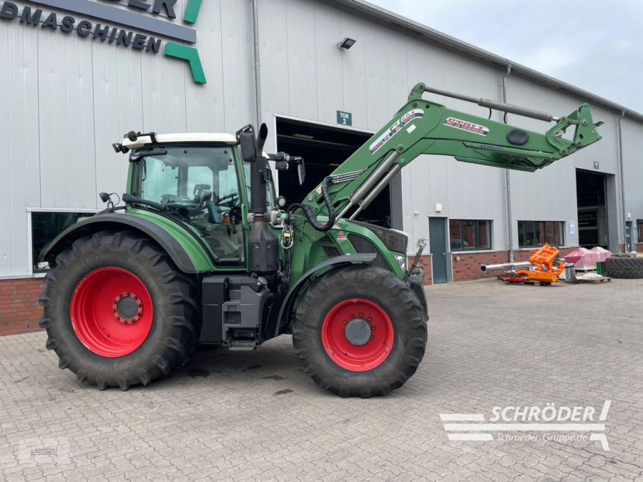 Traktor del tipo Fendt 722 VARIO SCR PROFI, Gebrauchtmaschine en Völkersen (Imagen 2)