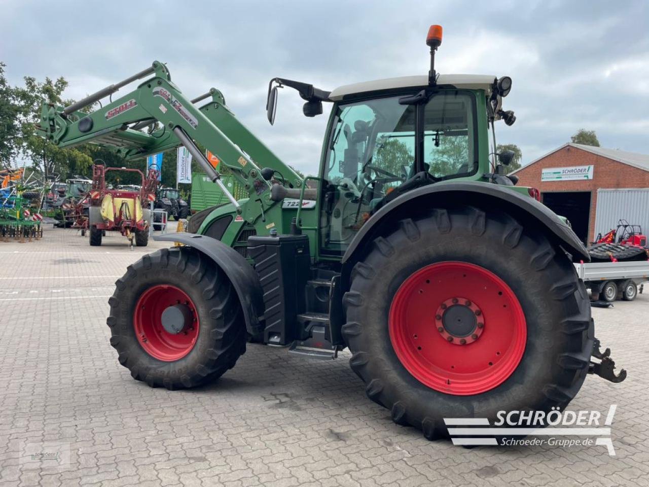 Traktor van het type Fendt 722 VARIO SCR PROFI, Gebrauchtmaschine in Völkersen (Foto 4)