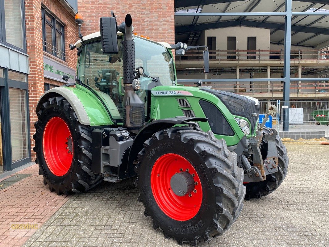 Traktor Türe ait Fendt 722 Vario, Gebrauchtmaschine içinde Ahaus (resim 3)