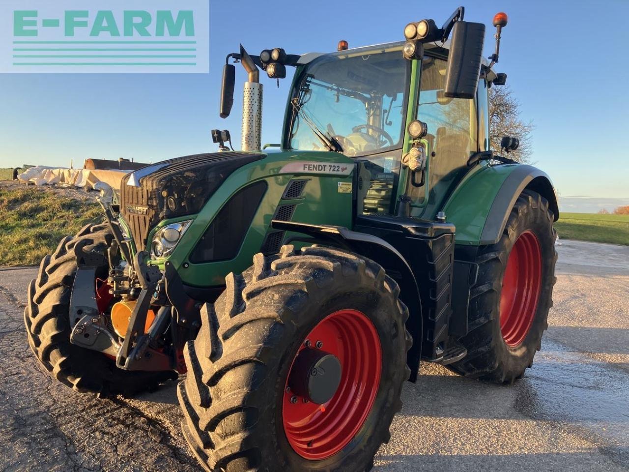 Traktor del tipo Fendt 722, Gebrauchtmaschine en Hamburg (Imagen 1)