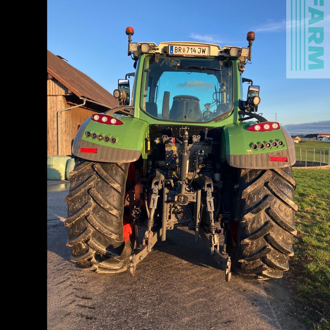 Traktor типа Fendt 722, Gebrauchtmaschine в Hamburg (Фотография 3)