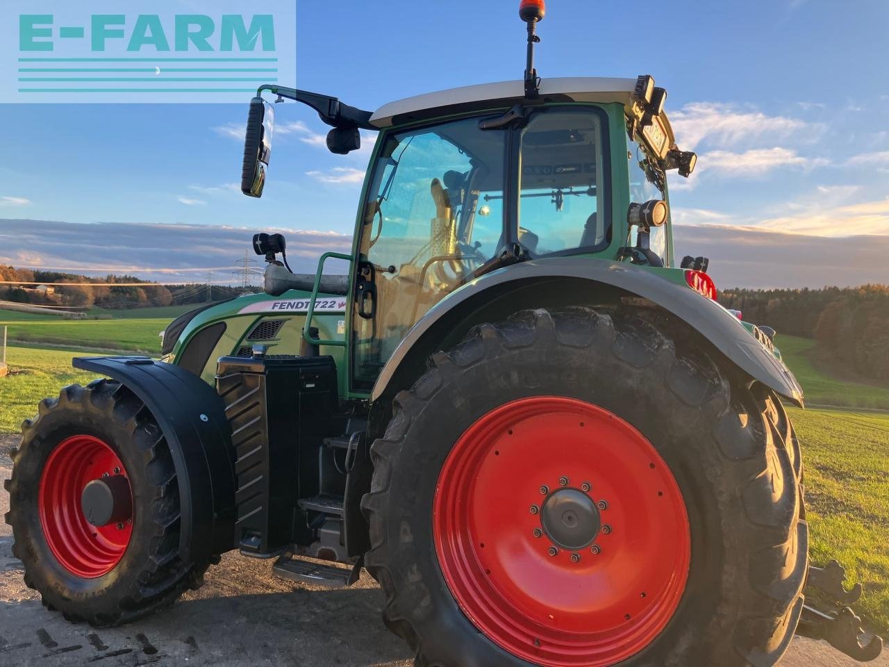 Traktor typu Fendt 722, Gebrauchtmaschine v Hamburg (Obrázok 8)