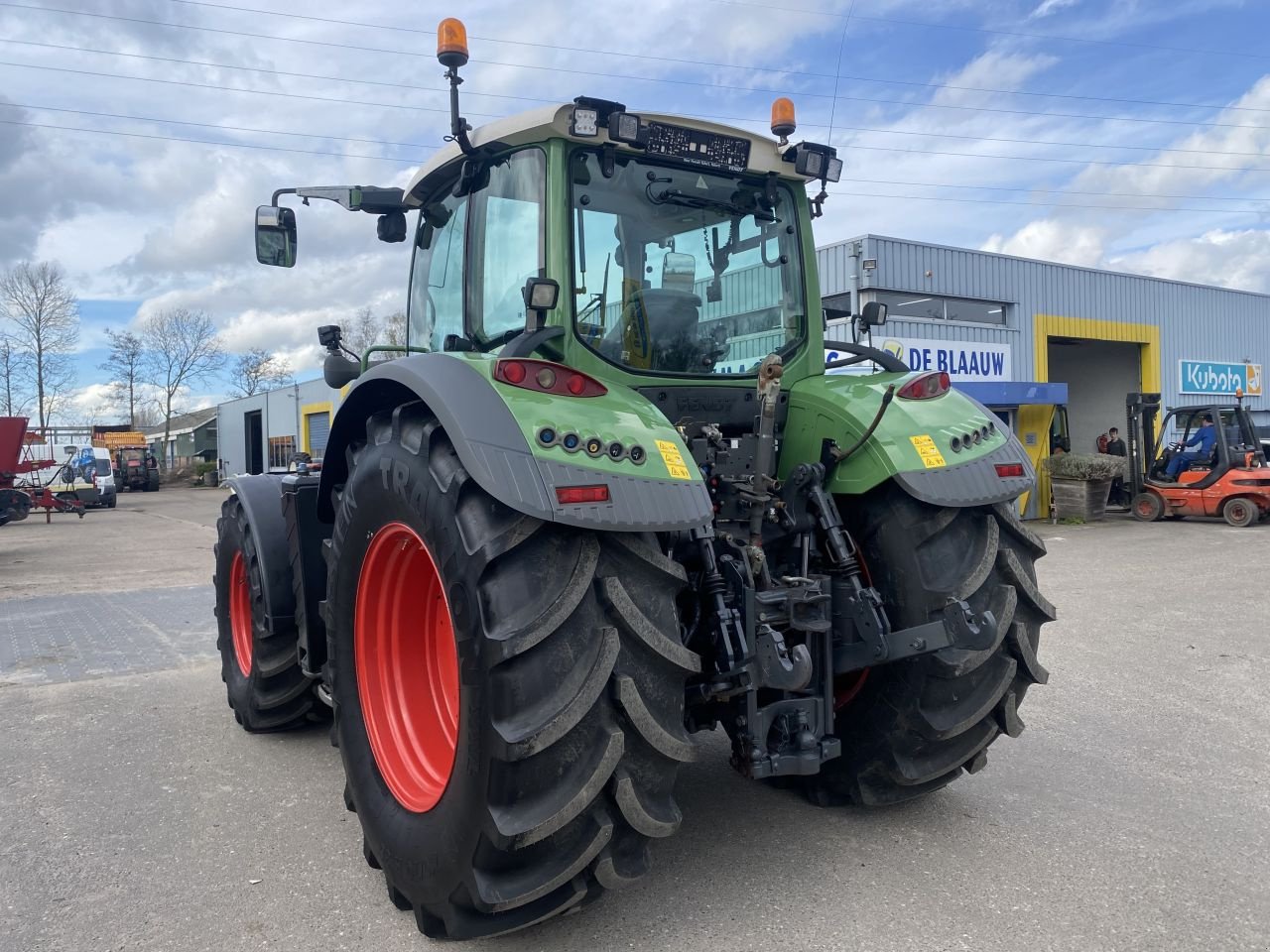 Traktor van het type Fendt 722, Gebrauchtmaschine in Heerenveen (Foto 4)