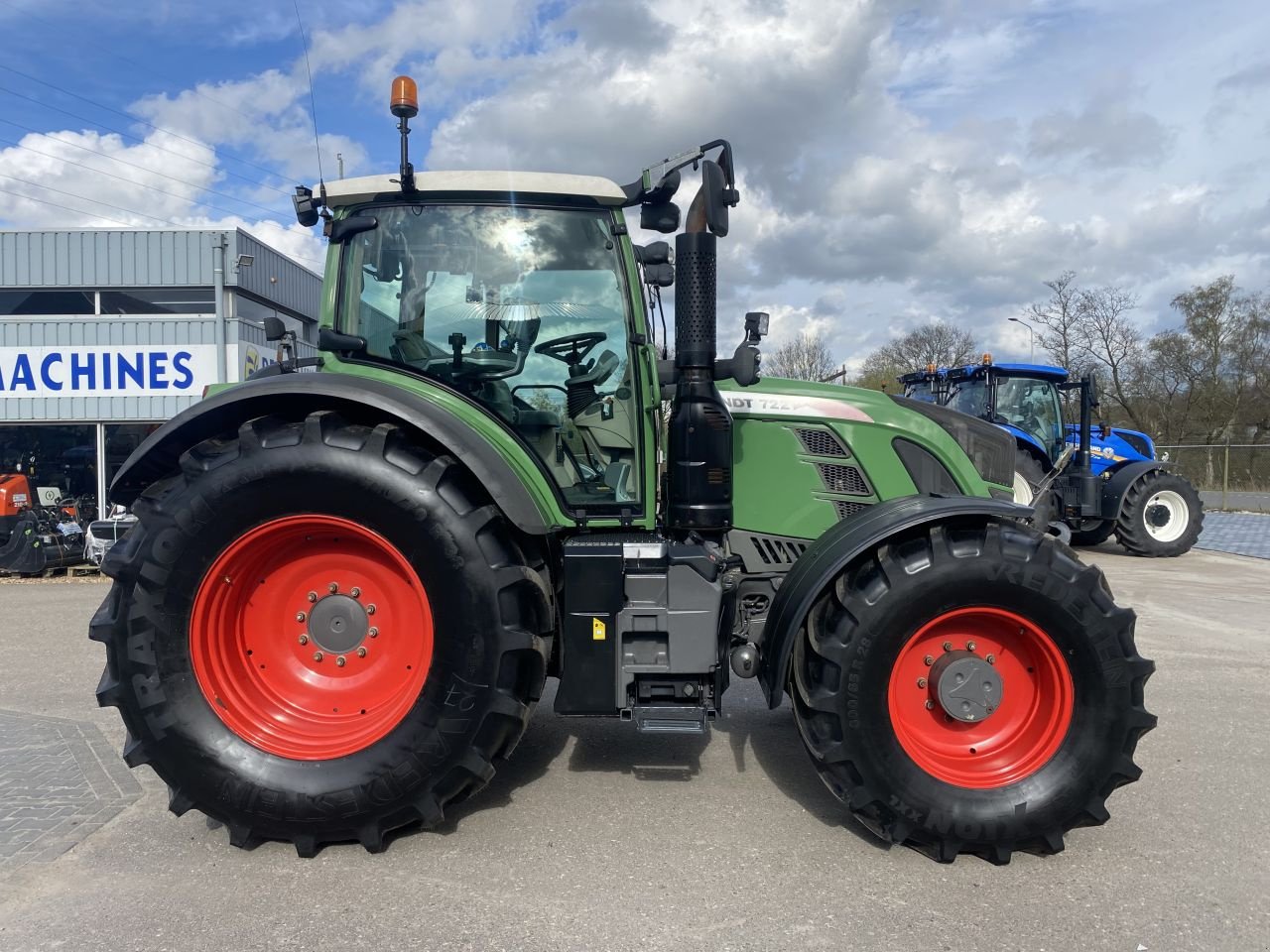 Traktor des Typs Fendt 722, Gebrauchtmaschine in Heerenveen (Bild 2)