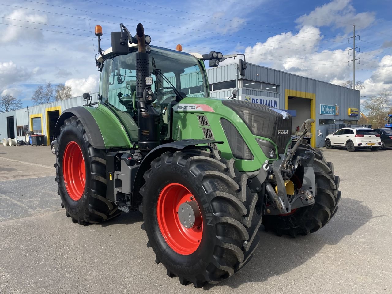 Traktor Türe ait Fendt 722, Gebrauchtmaschine içinde Heerenveen (resim 1)