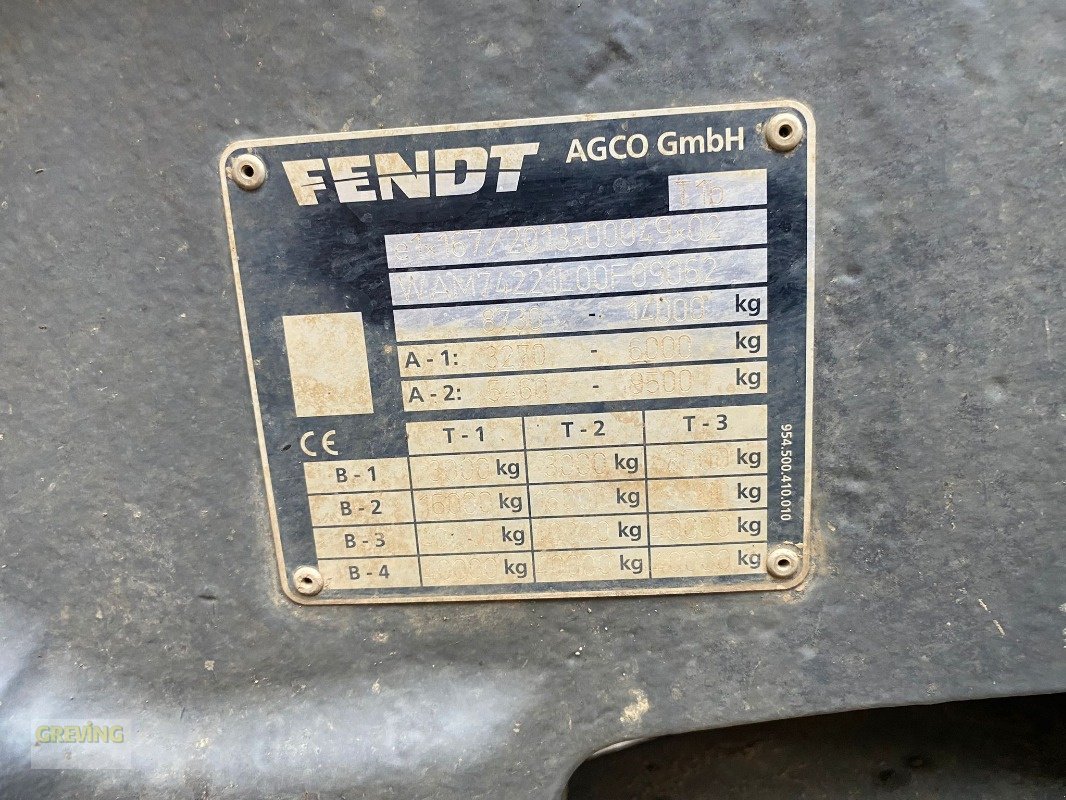 Traktor des Typs Fendt 722, Gebrauchtmaschine in Ahaus (Bild 15)