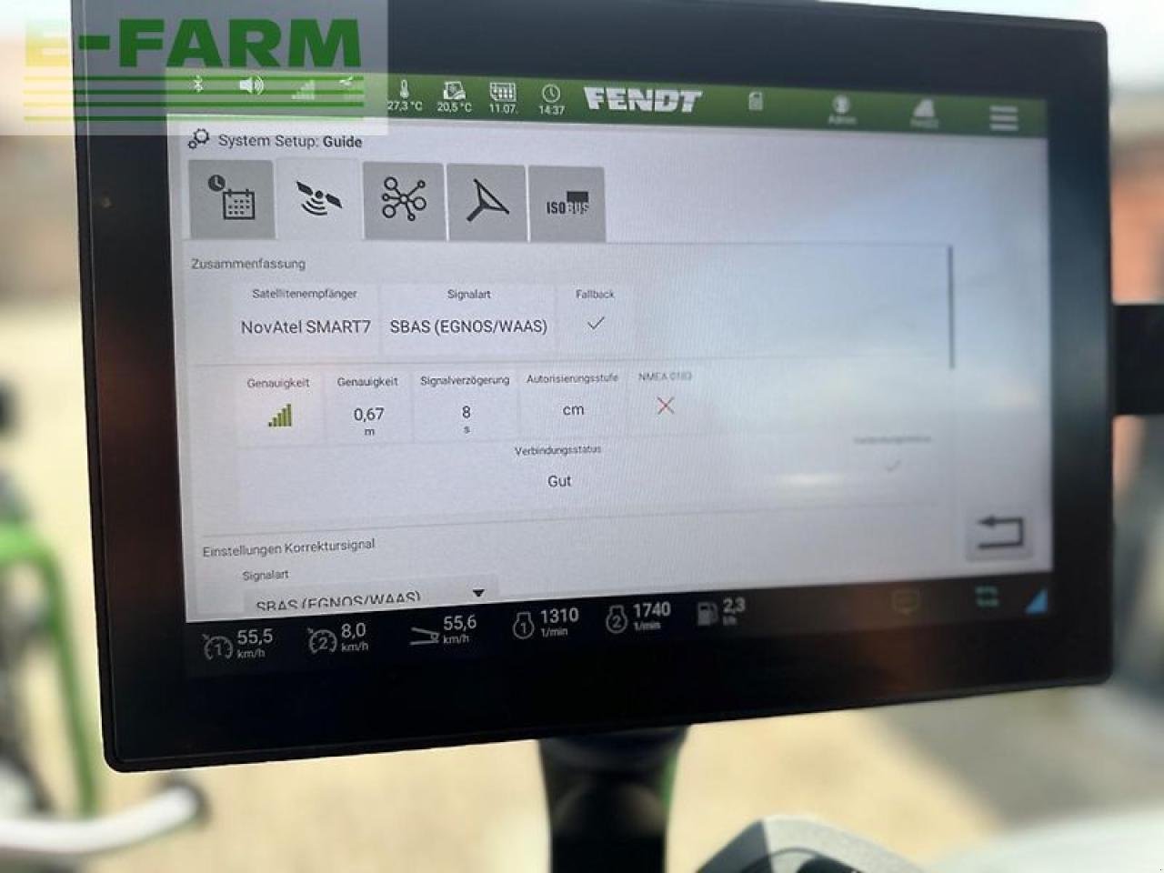 Traktor des Typs Fendt 724 726 728 vario gen7 profi plus ProfiPlus, Gebrauchtmaschine in STADTHAGEN (Bild 17)