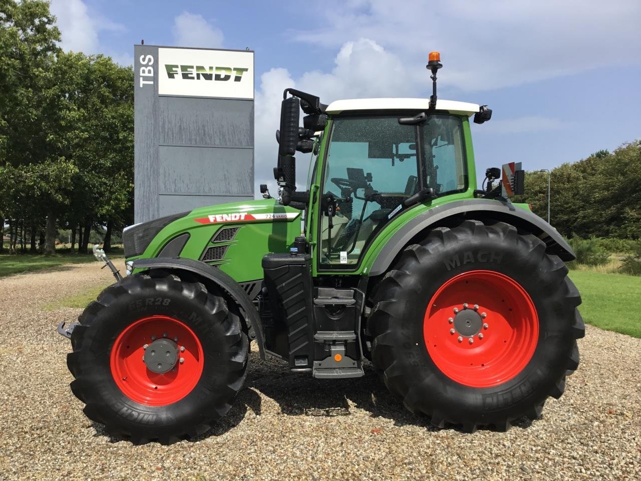 Traktor Türe ait Fendt 724 GEN 6, Gebrauchtmaschine içinde Grindsted (resim 1)