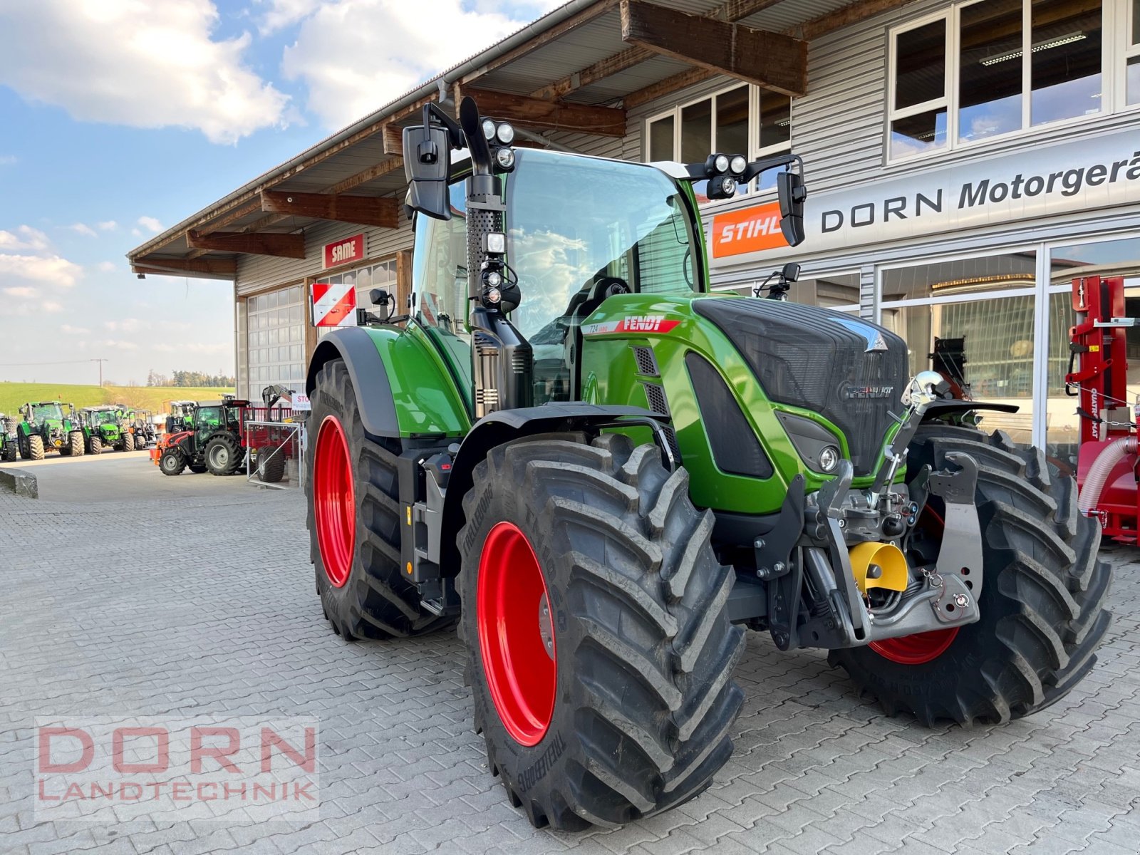 Traktor Türe ait Fendt 724 Gen 6, Neumaschine içinde Bruckberg (resim 3)