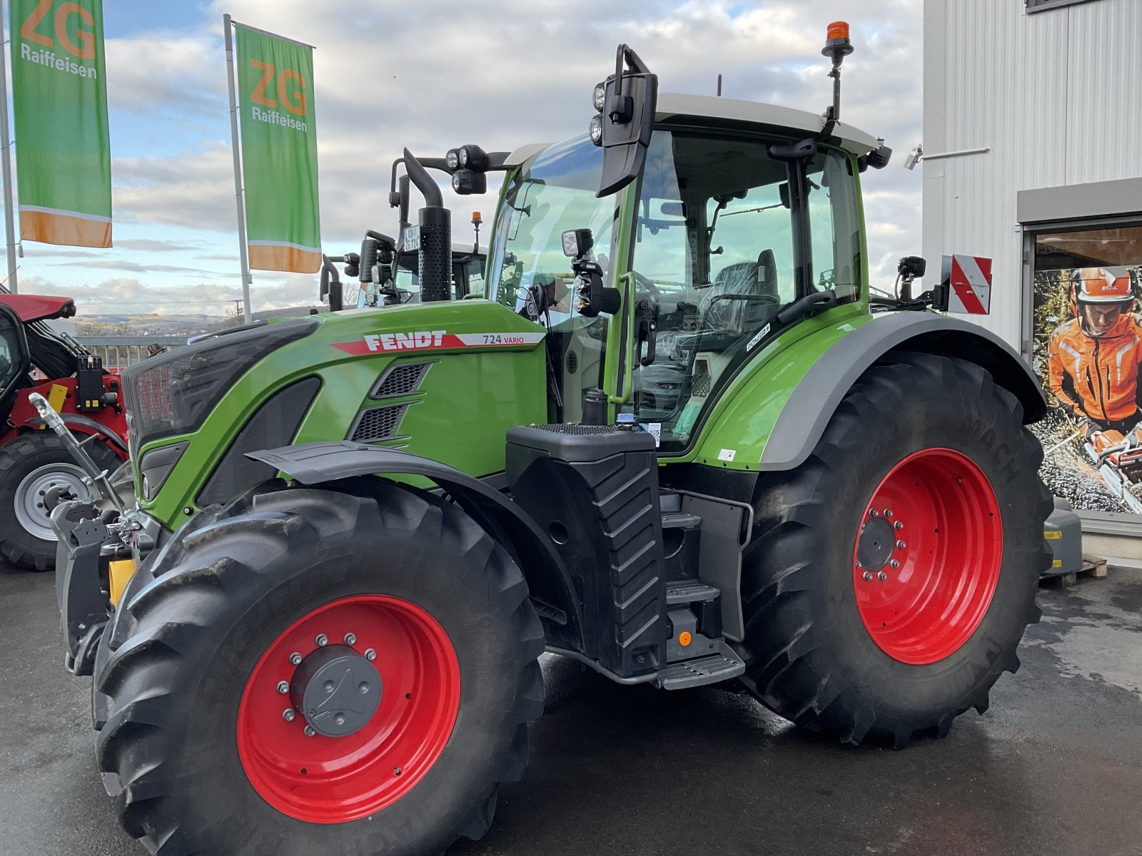 Traktor del tipo Fendt 724 Gen6 Power Plus, Gebrauchtmaschine en Mühlhausen-Ehingen (Imagen 5)