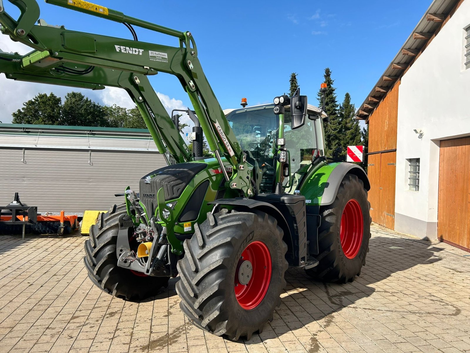 Traktor del tipo Fendt 724 Gen6 Profi Plus, Gebrauchtmaschine In Mühlhausen-Ehingen (Immagine 1)