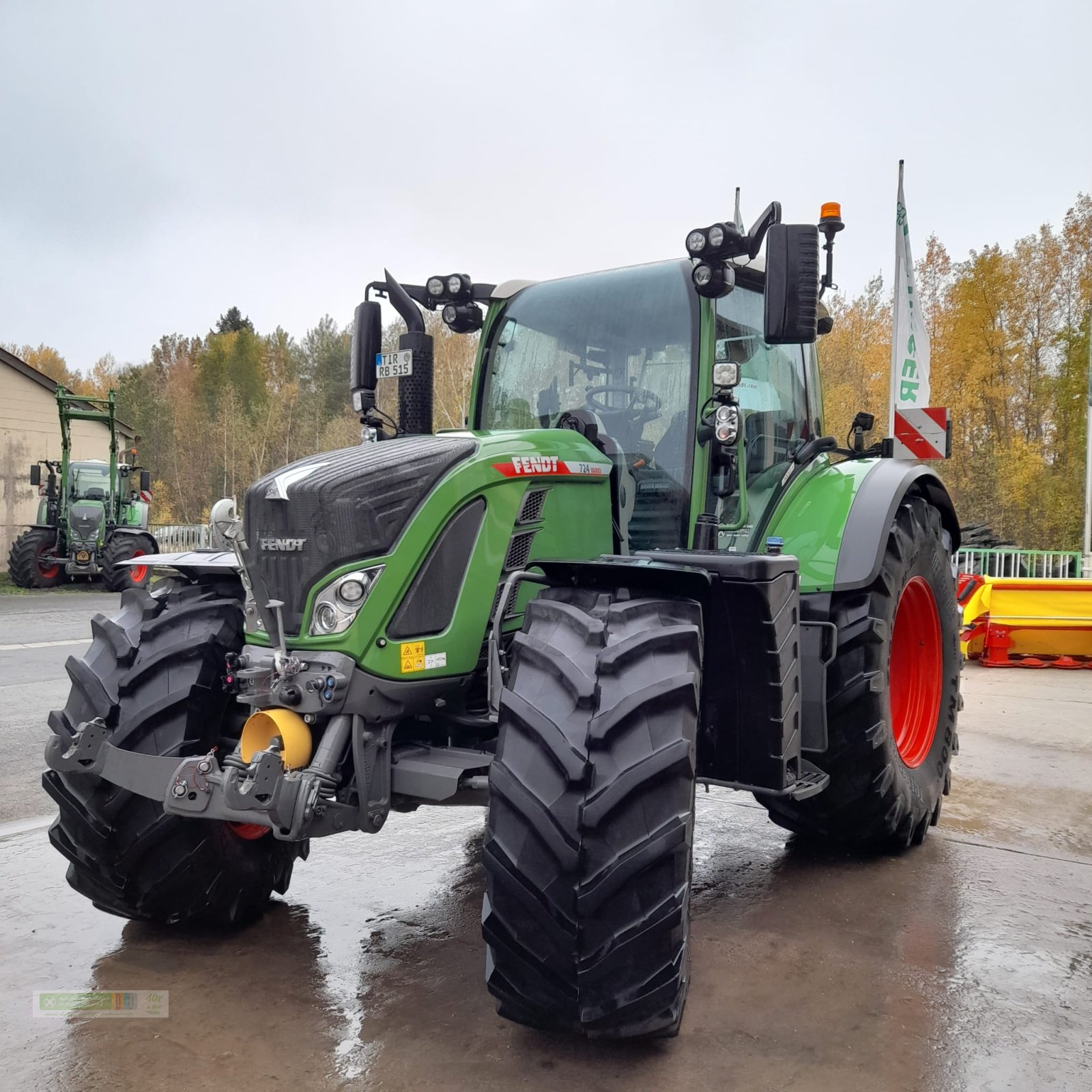 Traktor Türe ait Fendt 724 Gen.6 Profi+ Vorführmaschine, Gebrauchtmaschine içinde Waldsassen (resim 3)