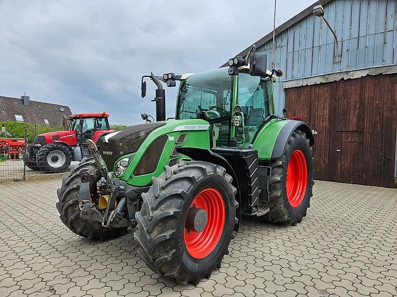 Traktor typu Fendt 724 mit Frontzapfwelle und Aufstellscheibe, Gebrauchtmaschine w Honigsee (Zdjęcie 3)