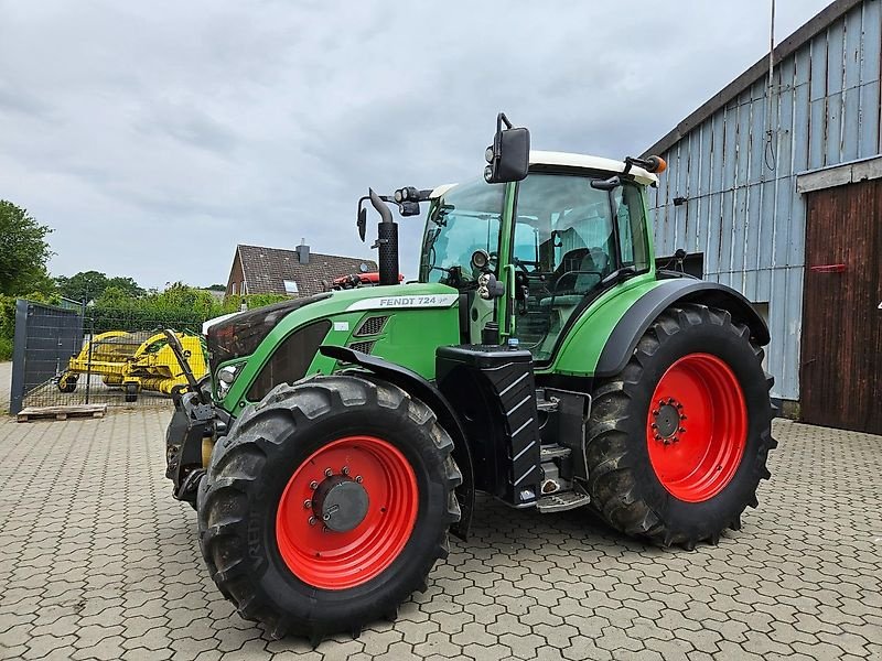 Traktor typu Fendt 724 mit Frontzapfwelle und Aufstellscheibe, Gebrauchtmaschine v Honigsee (Obrázok 4)