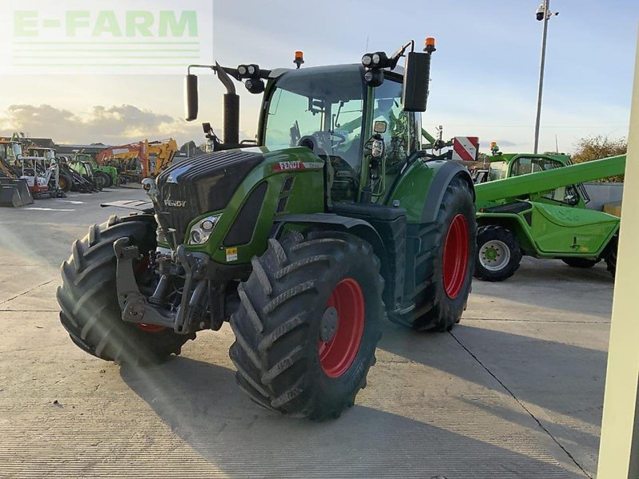 Traktor типа Fendt 724 profi plus gen 6 tractor (st21524), Gebrauchtmaschine в SHAFTESBURY (Фотография 8)