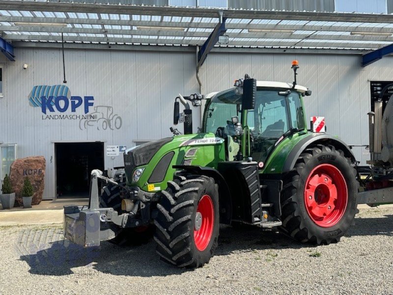 Traktor van het type Fendt 724 Profi Plus + Panoramakabine, Gebrauchtmaschine in Schutterzell (Foto 1)