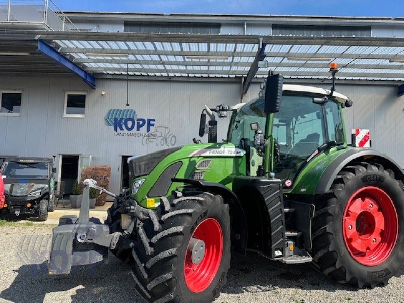 Traktor van het type Fendt 724 Profi Plus + Panoramakabine, Gebrauchtmaschine in Schutterzell (Foto 8)