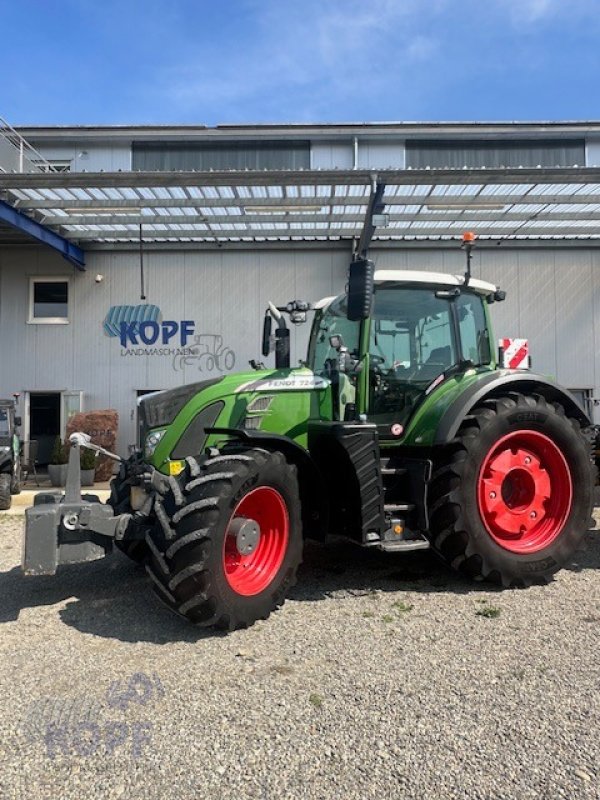 Traktor Türe ait Fendt 724 Profi Plus + Panoramakabine, Gebrauchtmaschine içinde Schutterzell (resim 7)