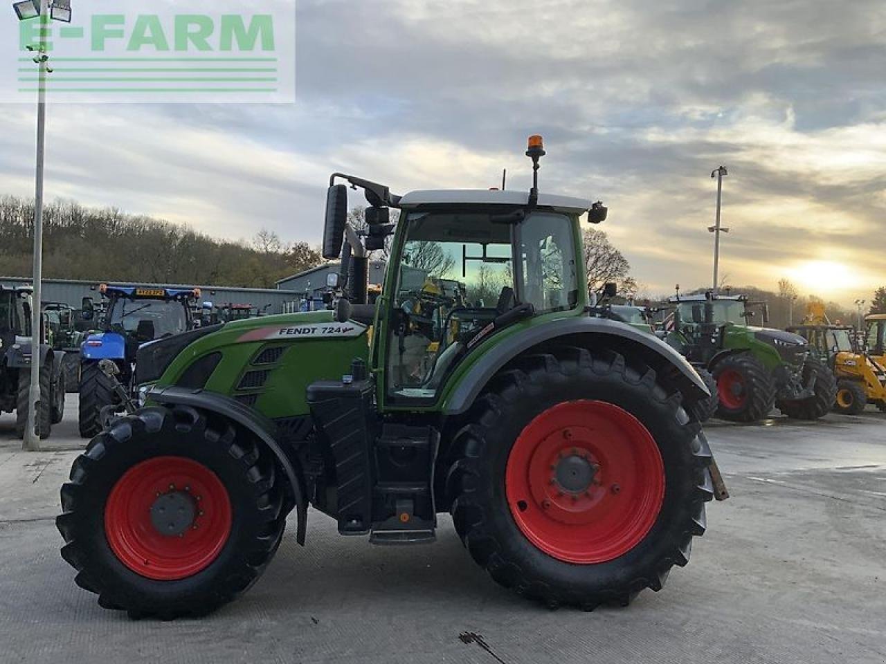 Traktor del tipo Fendt 724 profi plus tractor (st18844), Gebrauchtmaschine In SHAFTESBURY (Immagine 5)