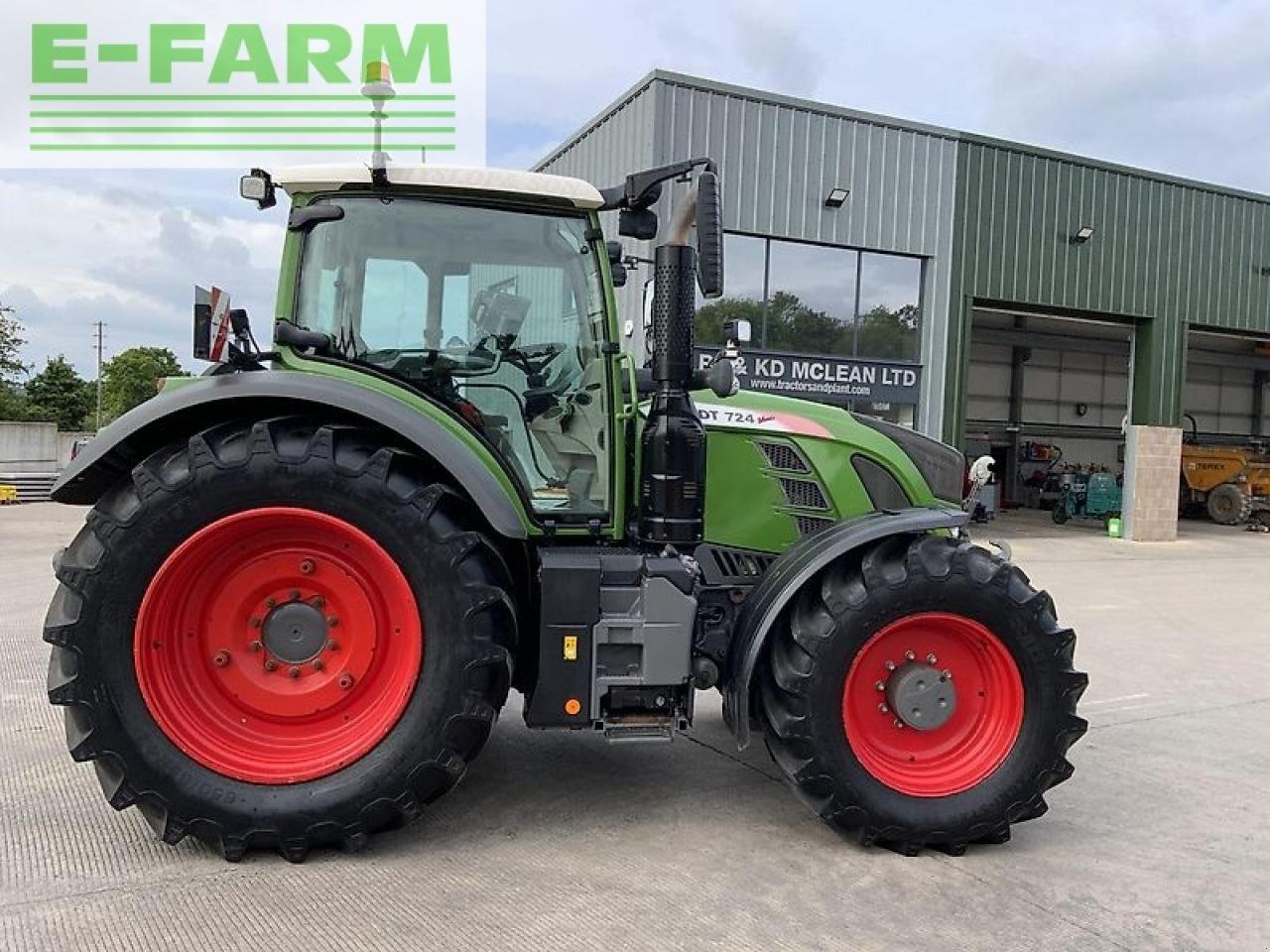 Traktor tipa Fendt 724 profi plus tractor (st18970), Gebrauchtmaschine u SHAFTESBURY (Slika 1)