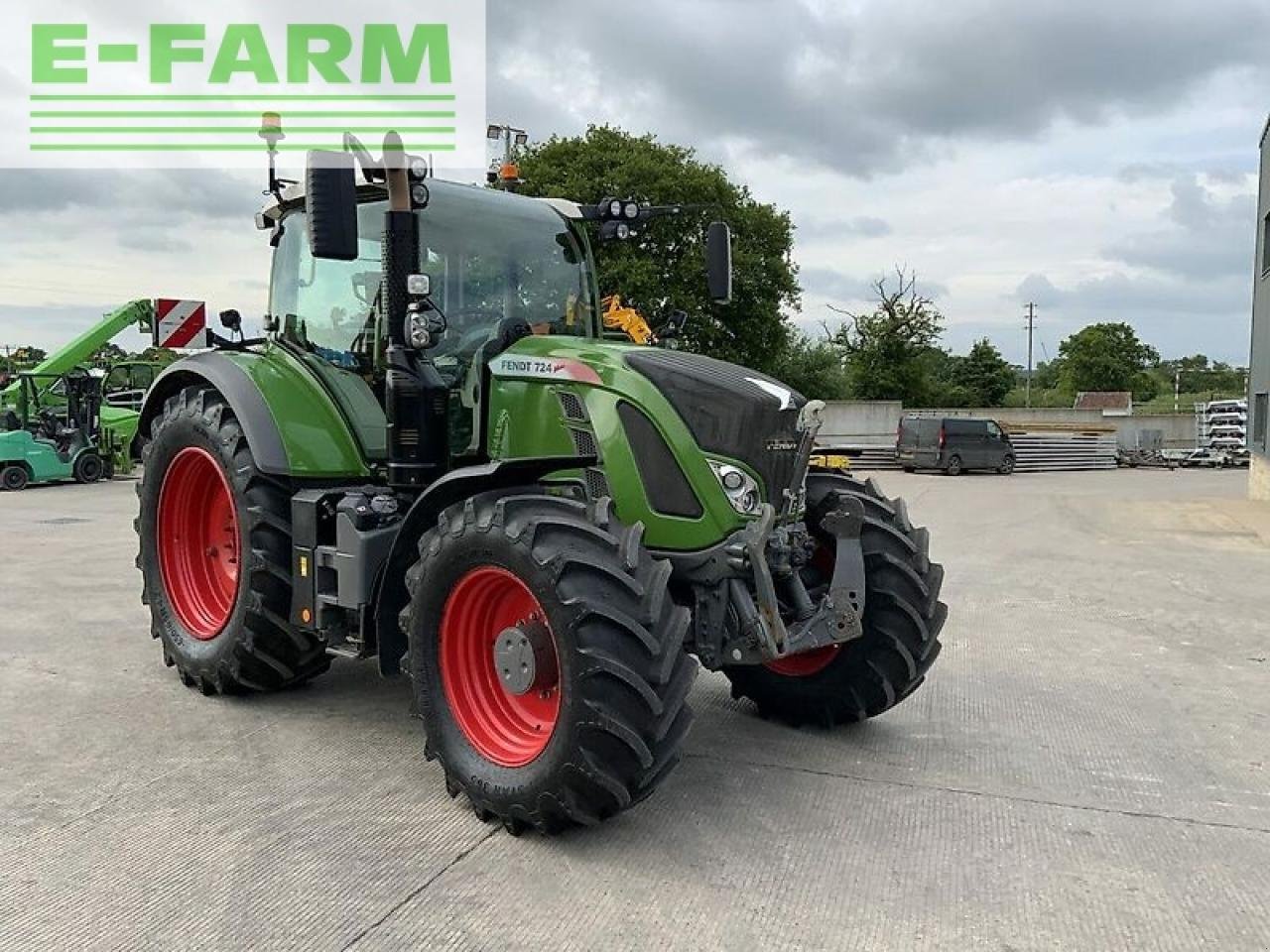 Traktor typu Fendt 724 profi plus tractor (st18970), Gebrauchtmaschine w SHAFTESBURY (Zdjęcie 2)