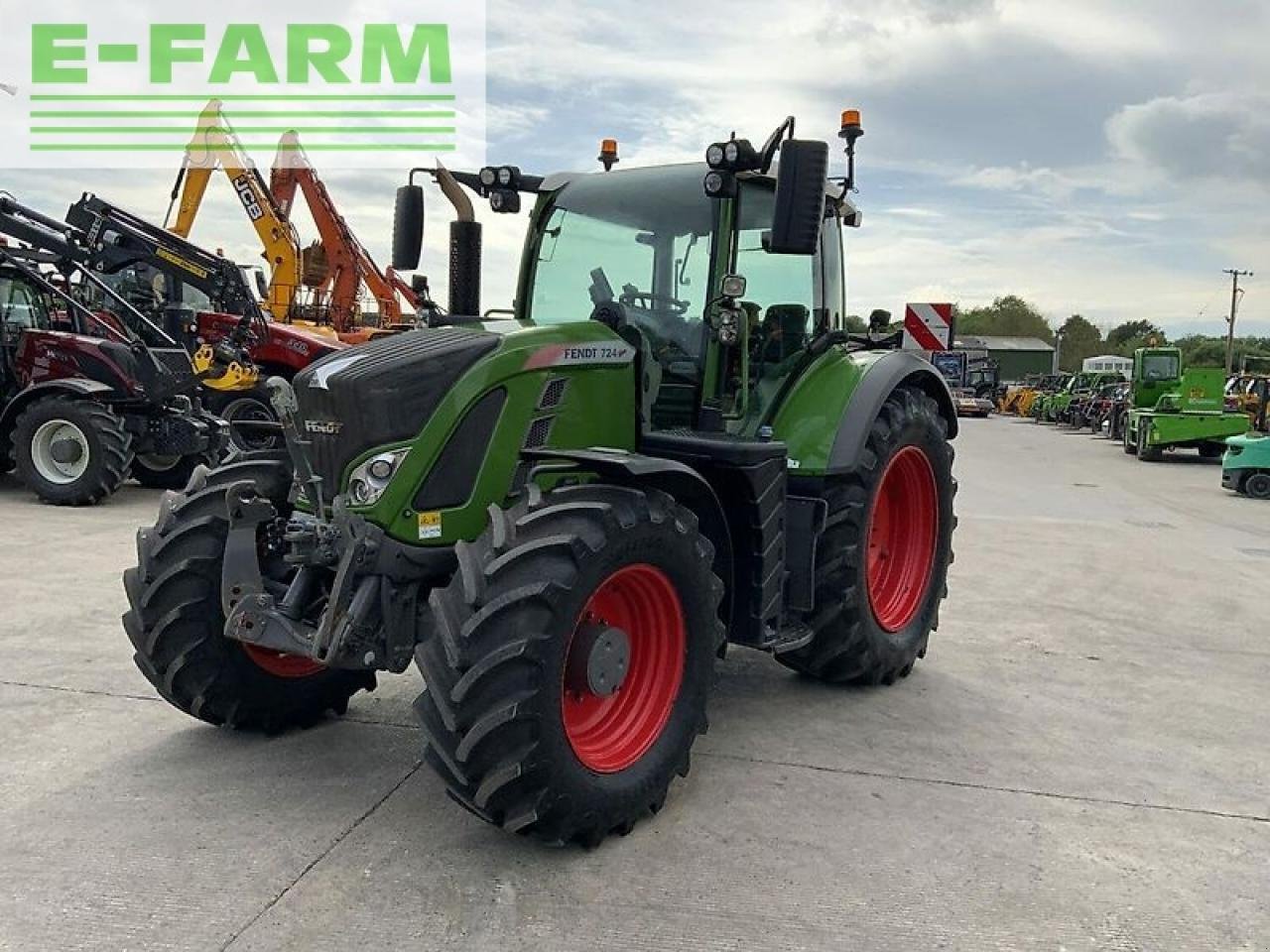 Traktor del tipo Fendt 724 profi plus tractor (st18970), Gebrauchtmaschine en SHAFTESBURY (Imagen 4)