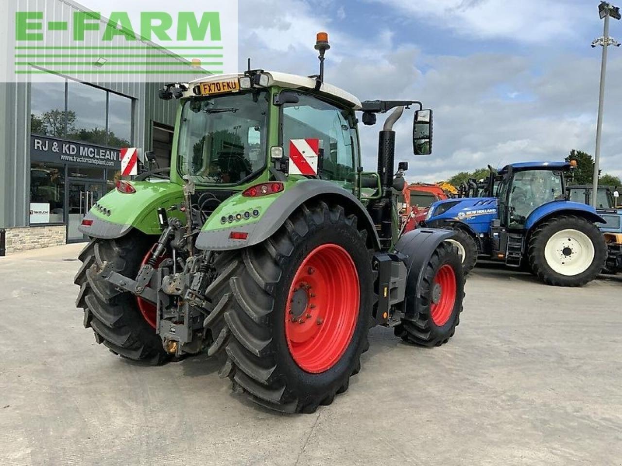 Traktor Türe ait Fendt 724 profi plus tractor (st18970), Gebrauchtmaschine içinde SHAFTESBURY (resim 8)