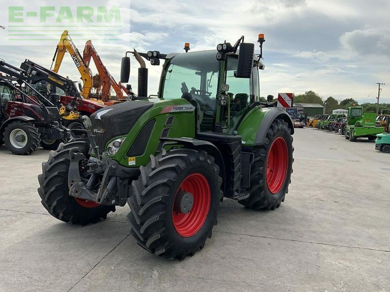 Traktor van het type Fendt 724 profi plus tractor (st18970), Gebrauchtmaschine in SHAFTESBURY (Foto 4)