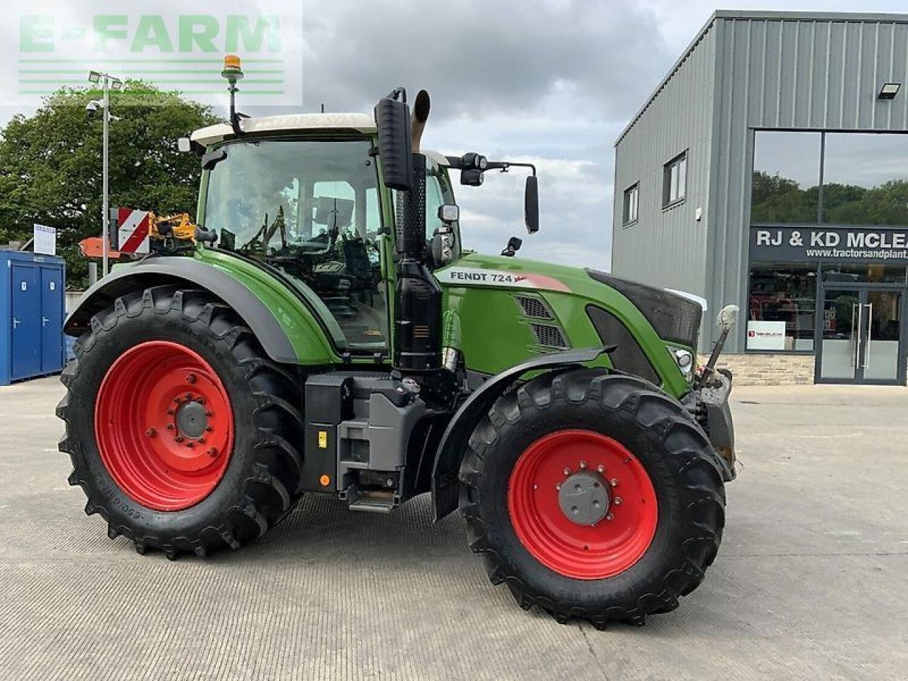 Traktor typu Fendt 724 profi plus tractor (st18970), Gebrauchtmaschine v SHAFTESBURY (Obrázek 9)