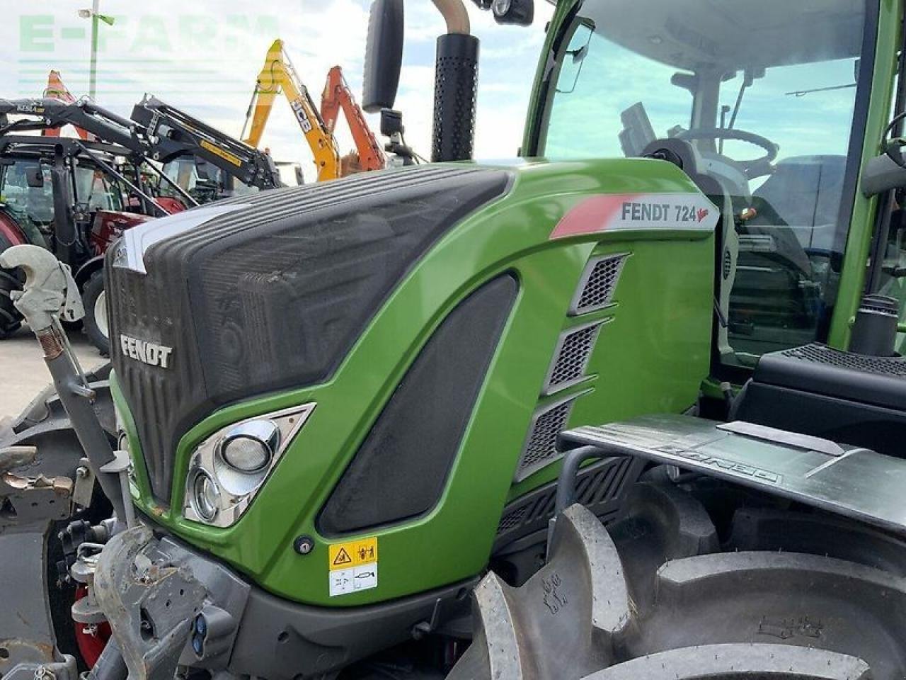 Traktor typu Fendt 724 profi plus tractor (st18970), Gebrauchtmaschine v SHAFTESBURY (Obrázek 14)