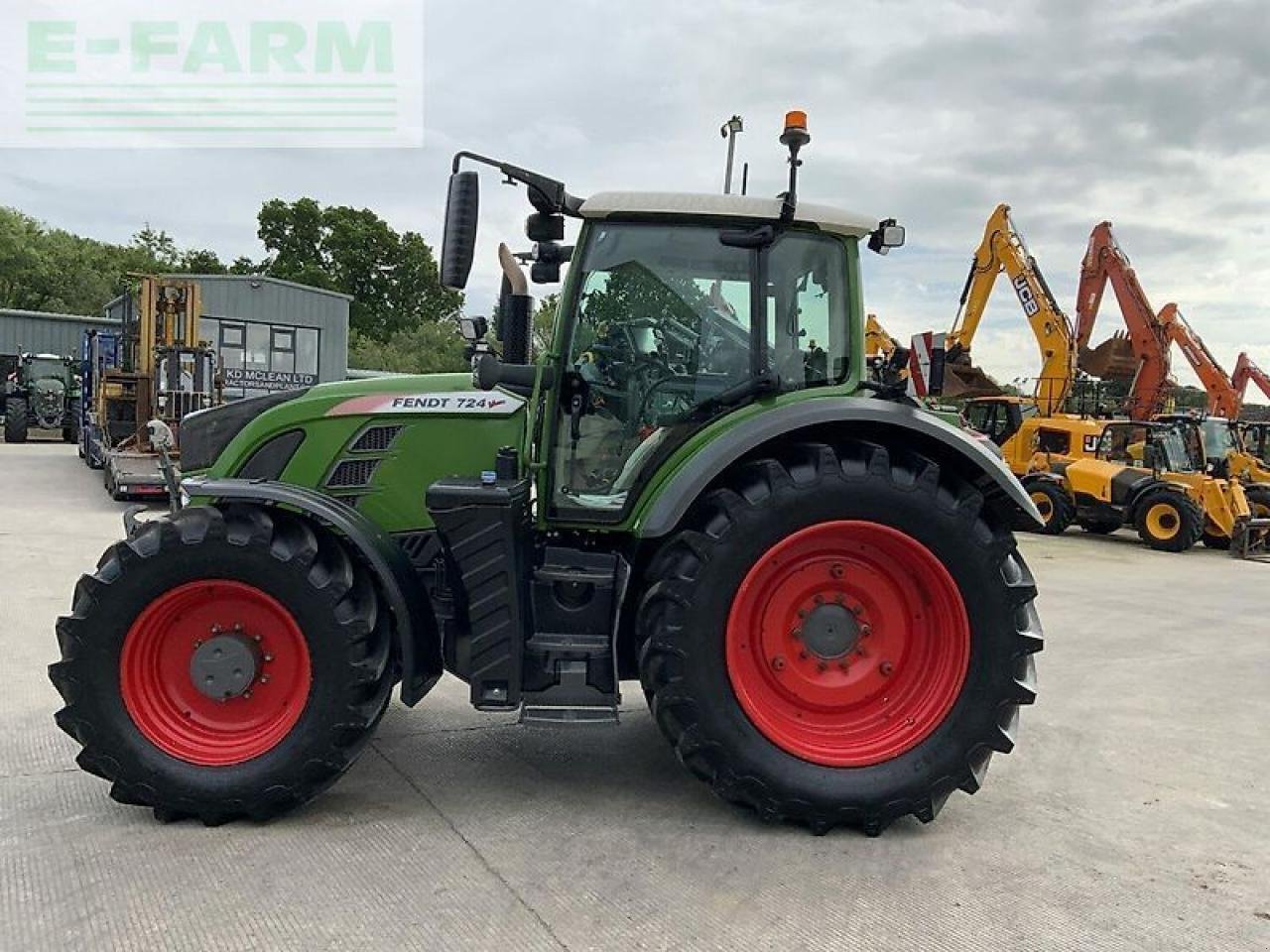 Traktor типа Fendt 724 profi plus tractor (st18970), Gebrauchtmaschine в SHAFTESBURY (Фотография 5)